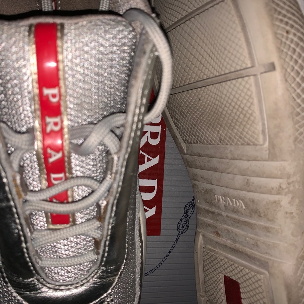 PRADA America's Cup (patent leather) Sneakers - Picture 12 of 14